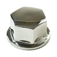 thumbnail image 1 of MARINE CITY 316 Stainless Steel Steering Wheel Knob with Cap, Gloss Polished Finish, Durable Spinning Ball Bearing for Boats, Yachts, Kayaks, and Caravans Pack of 1, 1 of 7