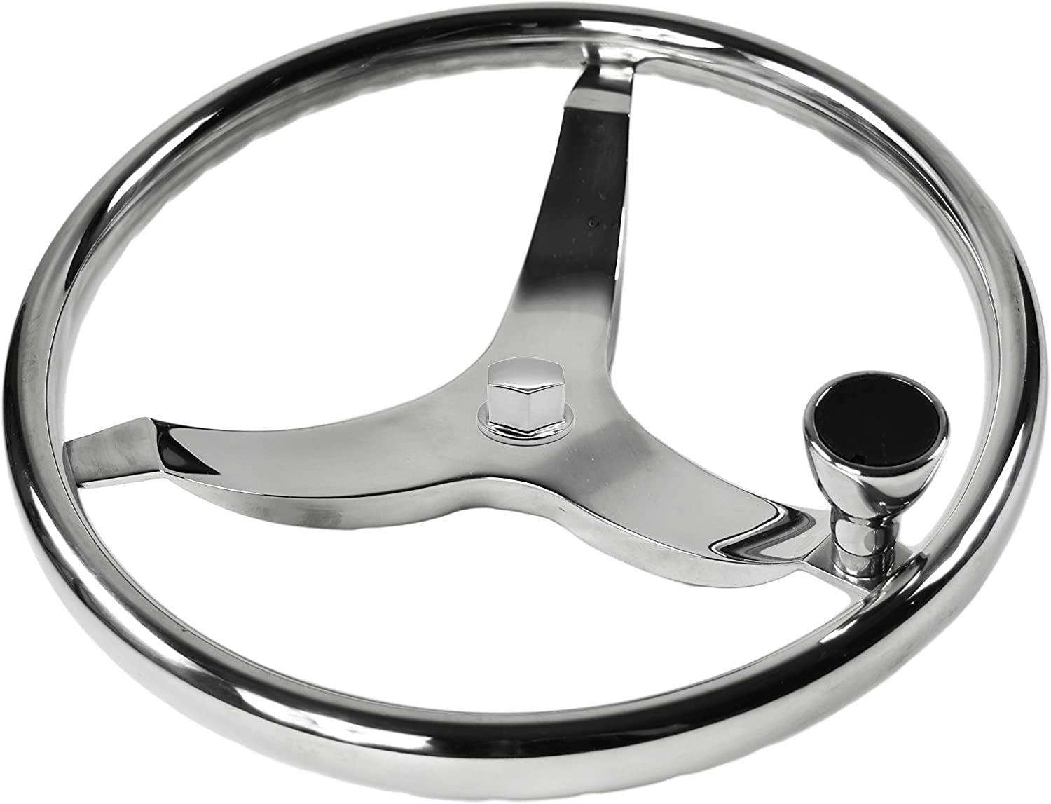 Marine City 316 Stainless Steel Oval Intake Vent Cover - Polished Finish For Boats, Yachts & Kayaks