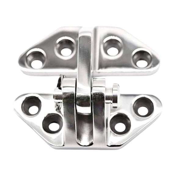 MARINE CITY 316 Stainless Steel Hatch Hinge with Removable Pin 2-5/8 2-7/8 Inches - Ideal for Boat Cabins, Doors, Windows, Cabinets, Kayaks, Yacht Doors - 1 Pcs