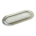 thumbnail image 1 of MARINE CITY 316 Grade Stainless Steel Polished Finish Oval Intake Vent Cover 6-3/4 x 3-1/4 Inches for Boats  Marines  Yachts  Kayaks Pack of 1, 1 of 7