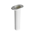 thumbnail image 1 of Marine City 90 Degree White Plastic Flush Mount Fishing Rod Holder 1 PCS, 1 of 7