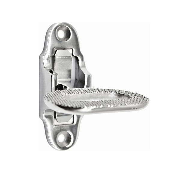 MARINE CITY Folding Grab/Step, Heavy Duty Stainless Steel, 4-1/5 Inch x 3-1/3 Inch, Durable, Corrosion-Resistant, Ideal for Boat, RV, Trailer, and Camper Use Pack of 1