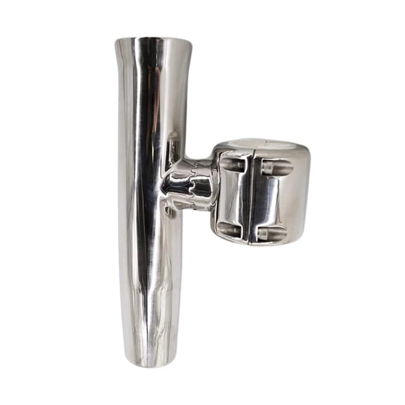 Marine City Heavy-Duty Strong Clamp-on Adjustable Fishing Rod Holder for 1-1/2 Inches and 1-5/8 Inches Rails1pcs