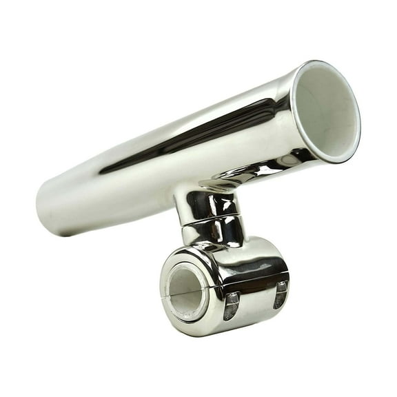 Marine City Heavy-Duty Strong Clamp-on Adjustable Fishing Rod Holder for 7/8 Inches and 1 Inches Rails1pcs