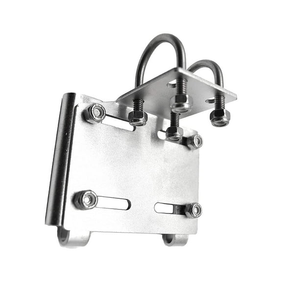MARINE CITY Stainless Steel Rail Mount Anchor Bracket, 35 lb Capacity  Fits 7/8 to 1 Inches, Horizontal Stanchions, Corrosion-Resistant, Easy Install, for Marines, Boats, Yachts, Ships