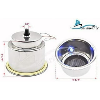 Marinebaby 2Pcs Stainless Steel Cup Drink Holder  