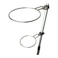 thumbnail image 1 of MARINE CITY Fender Holder  Stainless Steel with UV-Resistant Clamps, Adjustable Mount for 7/8 Inch to 1-1/4 Inch Rails, Fits 9 Inches Fenders, Ideal for Boats, Yachts, Kayaks Pack of 1, 1 of 7