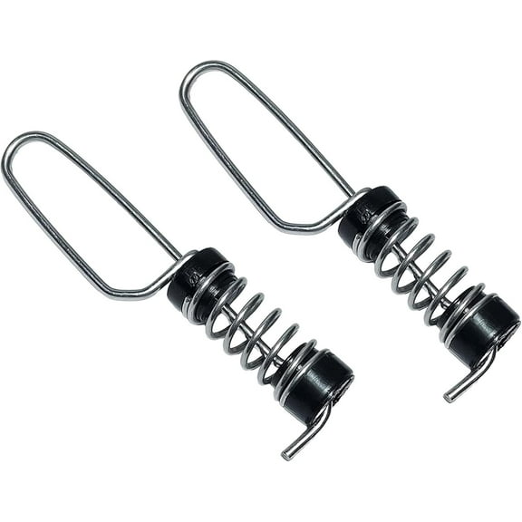 Marine City Deluxe Outrigger Flag Clips & Antenna Halyard Clip 304 Stainless Steel 2 7/8 Inch Size Spring Loaded Holds Flag Pack of 2