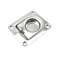 thumbnail image 1 of MARINE CITY Rectangular Recessed Hatch Flush Pull Lift Ring, Stainless Steel 2-9/16  2-3/16  1/2 Inches for Boats, Yachts, Ships Pack of 2, 1 of 7