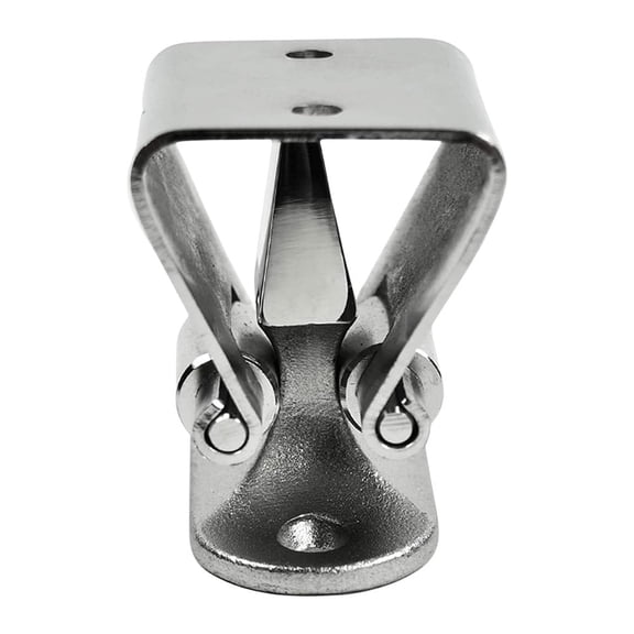 Marine City Stainless Steel Door Stopper Catch and Holder, Heavy-Duty Rust-Resistant Door Holder, 1.5-Inch Height, for Boats, RVs, Doors, Cabinets and Hatches