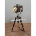 thumbnail image 1 of Marine Collectible Wood Spot Light With Table Tripod Lamp Stand, 1 of 4