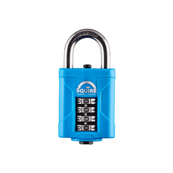 Marine Grade 4-Wheel Combination Padlock | Weather Resistant Security Lock | CP40S