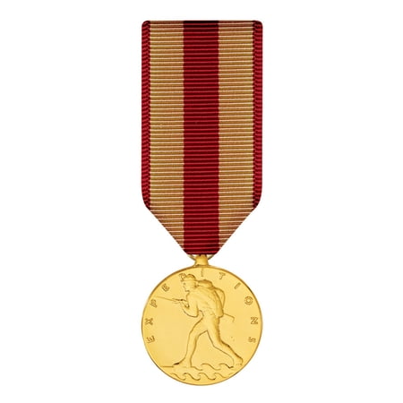 Marine Corps Expeditionary Medal Miniature Anodized