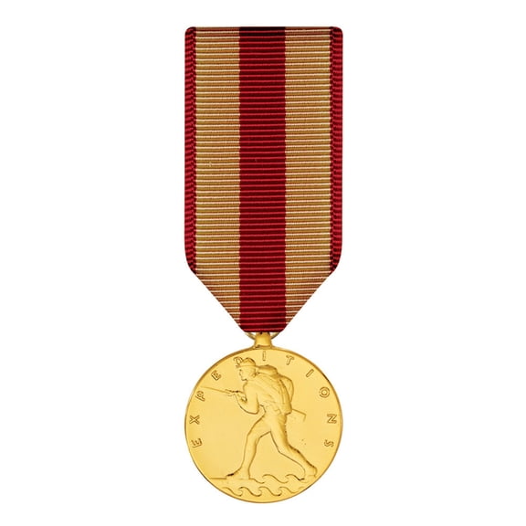 Marine Corps Expeditionary Medal Miniature Anodized