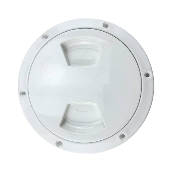 Marine Deck Access Hatches White/Black Round Boat Hatches & Lid,Boat Deck Hatches Lids 4" 5'' 6" Boat Hatches