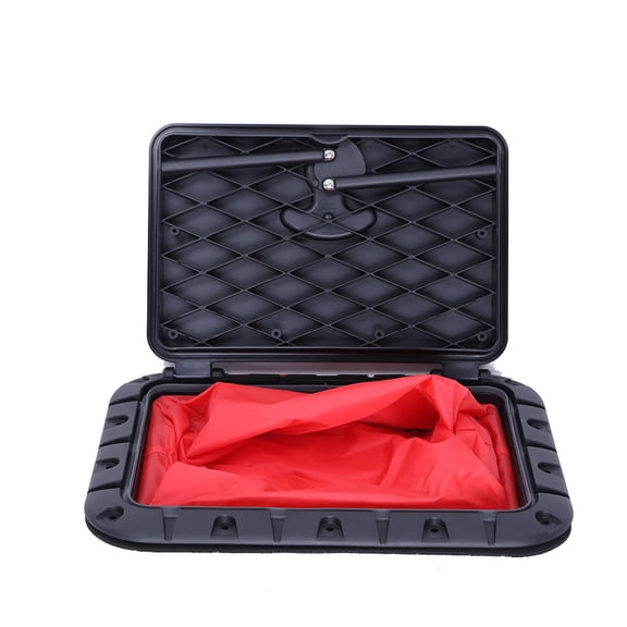 Marine Deck Plate Square Hatch Pull Out handle Hatch for Boat for Kayak Canoe