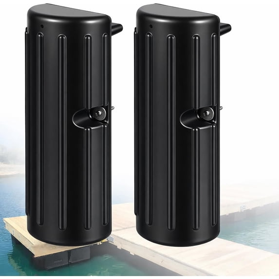 Marine Dock Bumper - PVC Dock Fender for Edge and Side Protection with UV Resistant Impact Absorbing Construction