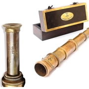 Marine Dollond London 1920 Telescope Brass Maritime Vintage Navy Instrument Tool
