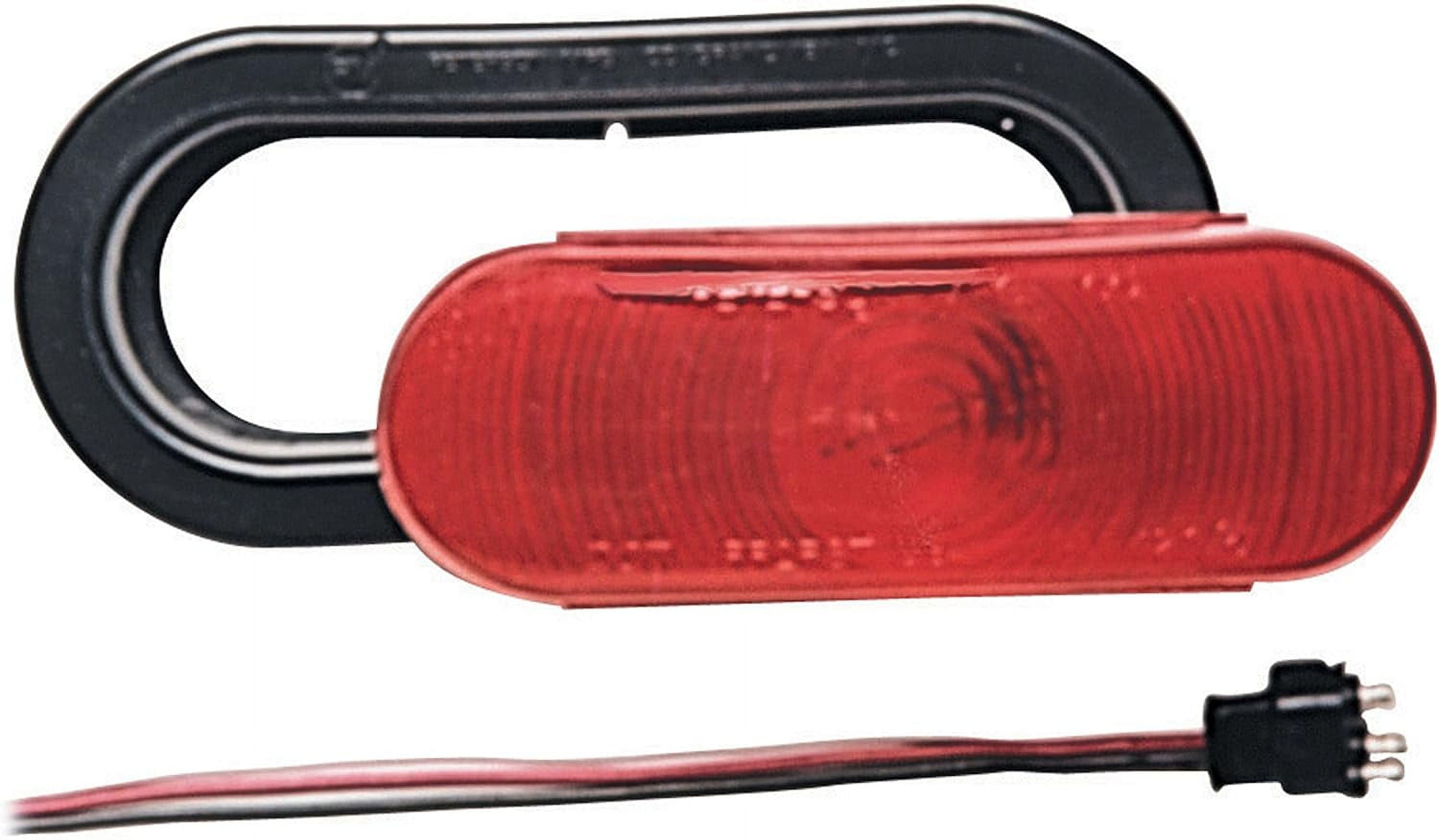 Marine E421KR 421 Oval Stop/Turn/Tail Light Red Kit, Small