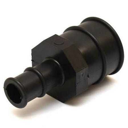 Marine East Boat Barb-to-Barb Hose Adapter 8850 | 3/4 x 1 1/2 Inch Black