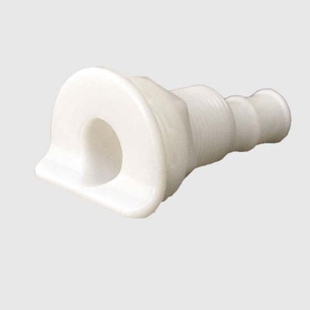 Marine East Boat Cyclodial Thru Hull 7040W | L-Head 3/4 Inch White