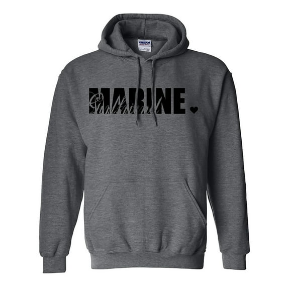 Marine Girlfriend Hooded Sweatshirt