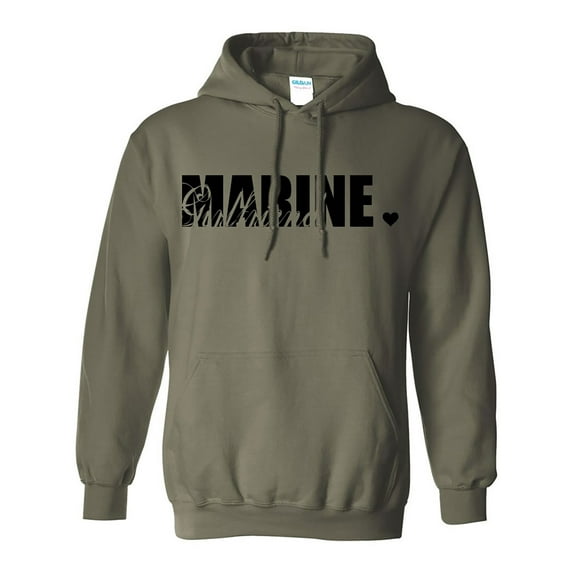 Marine Girlfriend Hooded Sweatshirt