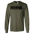 thumbnail image 1 of Marine Girlfriend Long Sleeve T-Shirt, 1 of 3