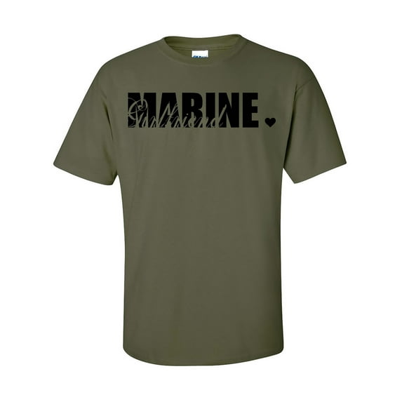 Marine Girlfriend Short Sleeve T-Shirt