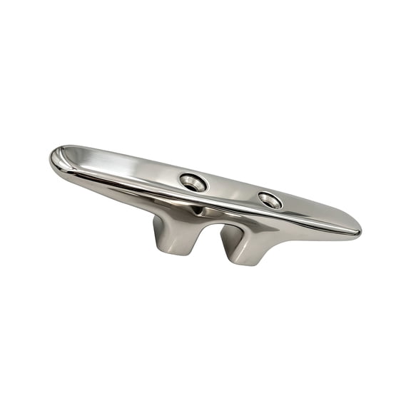 Marine Grade 316 Stainless Steel Eye Plate Short Leg Yacht Mooring Cleat Fixing for Boat Trailer Dock Hardware