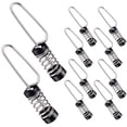 Marine Grade Stainless Steel Fishing Flag Clips for Boats and Antennas