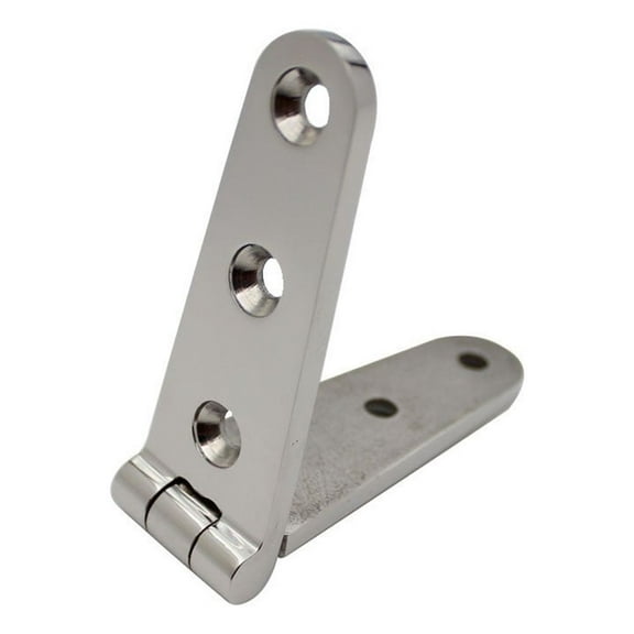 Marine Grade Stainless Steel Hinge Strap Butt Hinges 316 Hatch Door Cabinet Smile Home