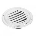 Marine Grade Stainless Steel Round Air Vent Louver Vent Grille Louvered