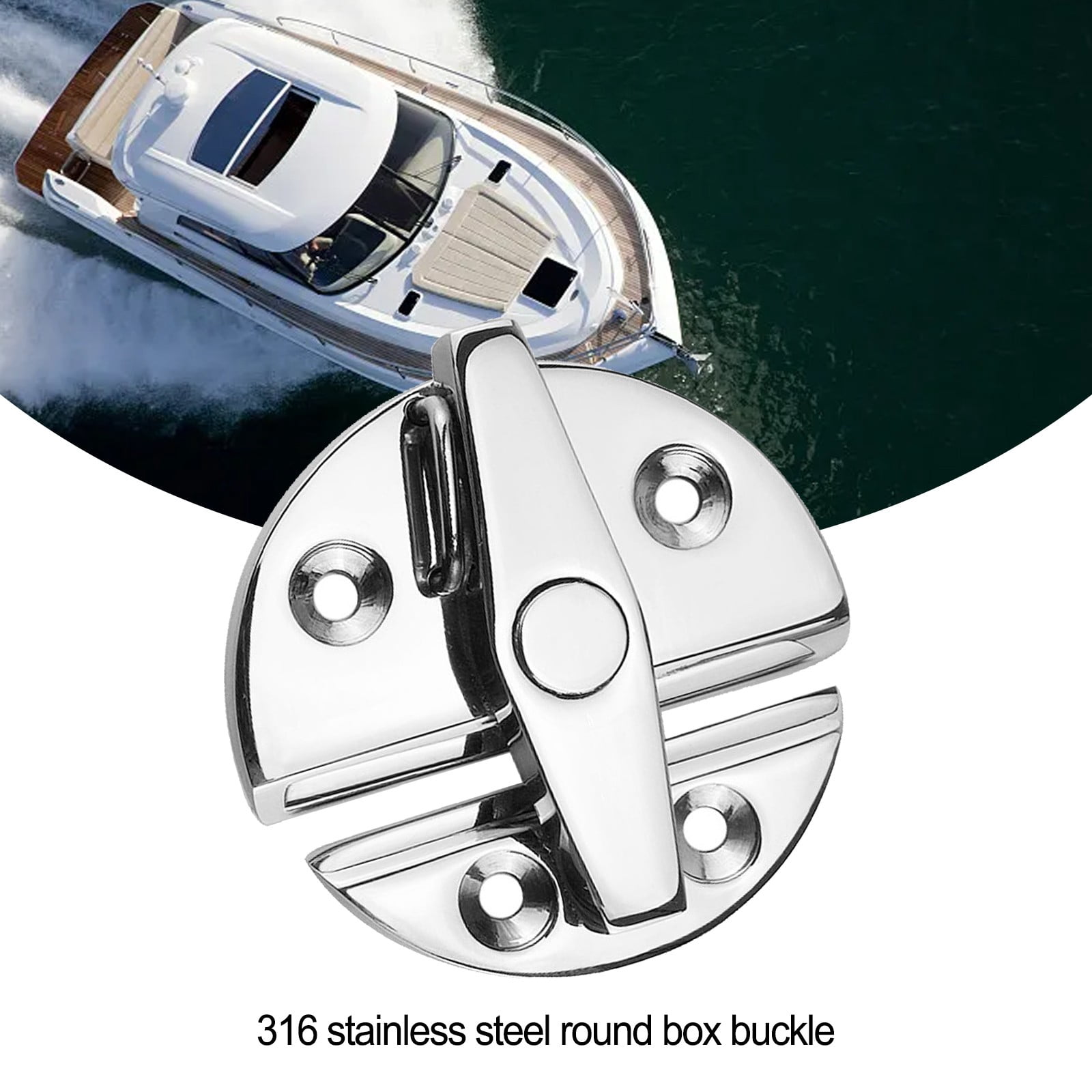 Keep It Quiet With This Stainless Steel Boat Hatch Clamp – Anti-Rattle, 120mm Size