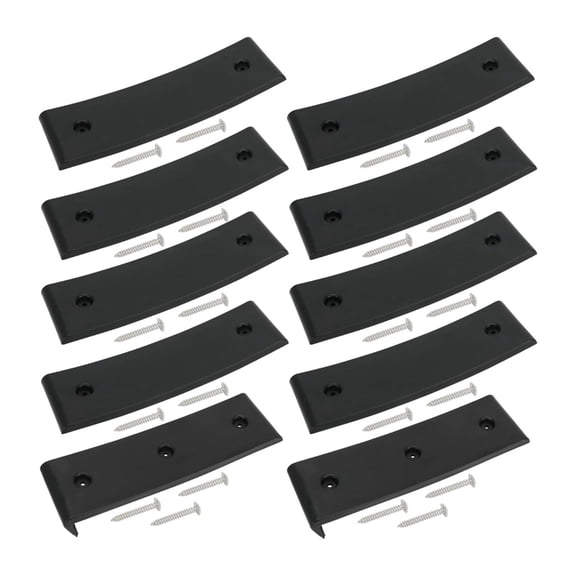 Marine Grade Trailer Bunk Glides ABS Construction Heavy Duty ABS Bunk Slide Pads Simple Installation for 3X10 Inch