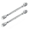 thumbnail image 1 of Marine Grade Turnbuckles Pack of 2 for Secure Fastening and Long Lasting, 1 of 9