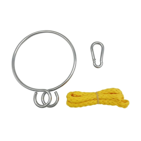 Marine Grade s with Rope 13cm Dia ,Total Chain Weight Must Exceed Anchor Weight Outdoors Fishing Rope Length 45cm