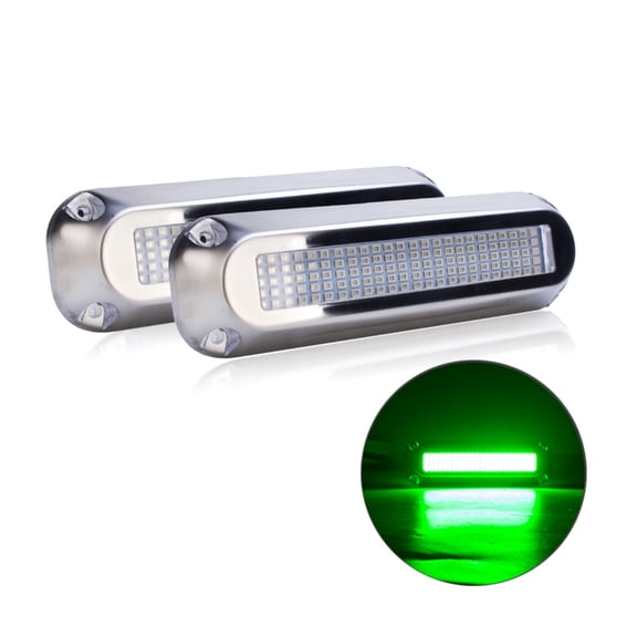 Marine LED Light 60W 120 LED Underwater Courtesy Light Sailboats Pontoon Transom Light