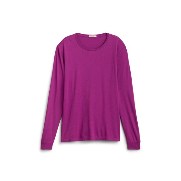 Marine Layer FIG Long Sleeve Supima Cotton/Modal Crewneck, US Large