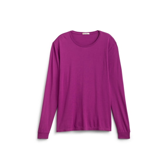 Marine Layer FIG Long Sleeve Supima Cotton/Modal Crewneck, US Large