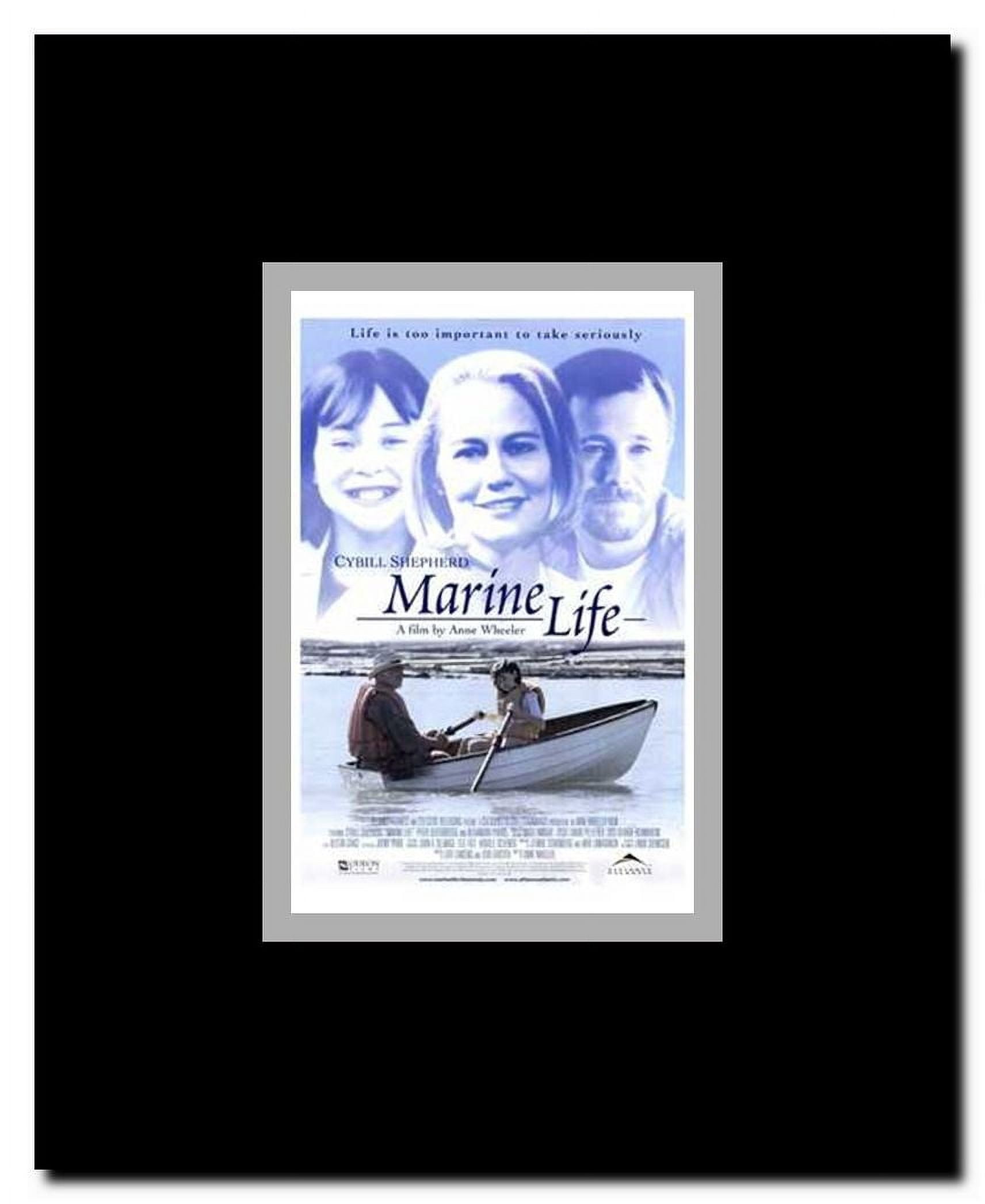 Marine Life Framed Movie Poster
