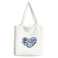 thumbnail image 1 of Marine Life Heart Navigation Equipment Tote Canvas Bag Shopping Satchel Casual Handbag, 1 of 3
