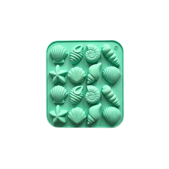 Marine Life Silicone Ice Tray Tray, Ocean Theme 3D Molds for Jelly and Chocolate, Food Grade BPA-Free Flexible Rubber Mold for Cocktails and Kids Party, Whale Octopus Seahorse Shapes