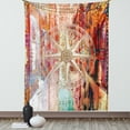 thumbnail image 1 of Marine Life Tapestry, European Venice City Blurry Abstract Backdrop with Navy Sea Compass Art Print, Wall Hanging for Bedroom Living Room Dorm Decor, 40W X 60L Inches, Multicolor, by Ambesonne, 1 of 5