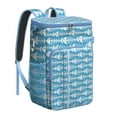 thumbnail image 1 of Marine Life and Fish Print Backpack Cooler, Leakproof Insulated Cooler Bag, Waterproof Lunch Backpack for Seaside Adventures, Fishing, 1 of 5