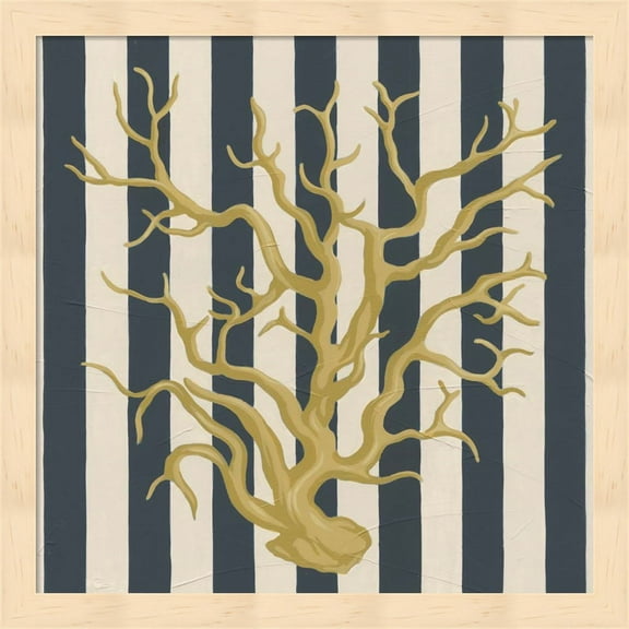 Marine Medley I by June Erica Vess, Framed Wall Art, 13.25W x 13.25H