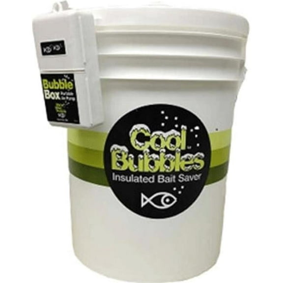 Marine Metal 5 gal Cool Bubbles Insulated - Aerated Bait Container