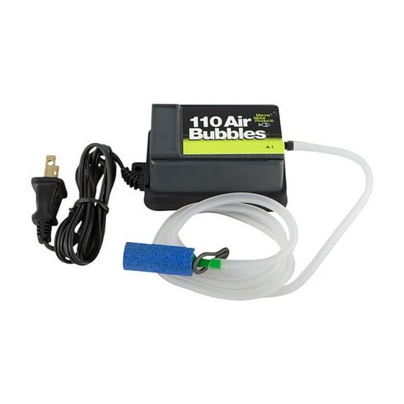 Marine Metal Products Rubber Air Pump with Tubing and Air Stone