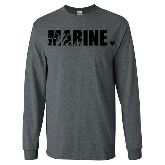 Marine Mom Long Sleeve T-Shirt
