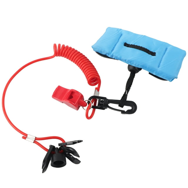 Marine Motor Kill Switch Key Set Emergency Flameout Retractable 